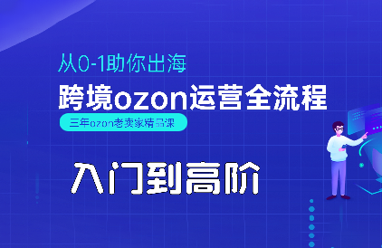 悟空跨境·OZON入门到高阶全流程-迦哆网创社