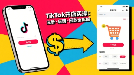 TikTok从开店到投流的进阶课，从基础实操到高阶技巧一网打尽-迦哆网创社