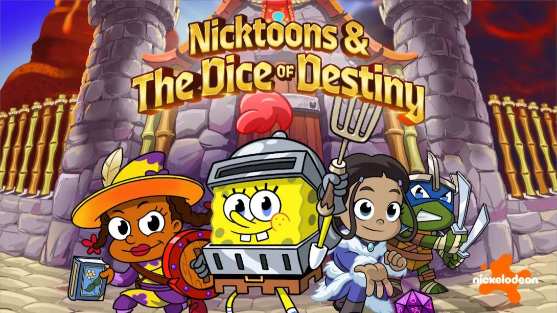 【美版】尼克通与命运之骰 .Nicktoons & The Dice of Destiny 英语-迦哆网创社