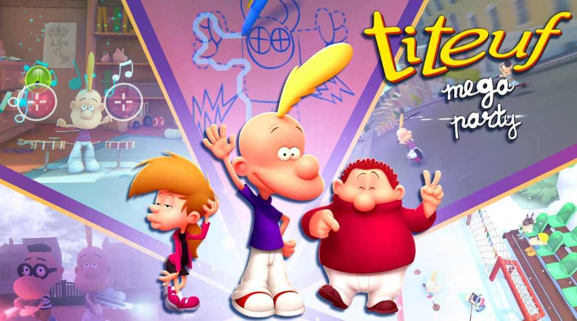 《坏小子迪德夫大派对 Titeuf Mega Party》Switch英文版NSP下载 – 含1.2.0补丁-迦哆网创社