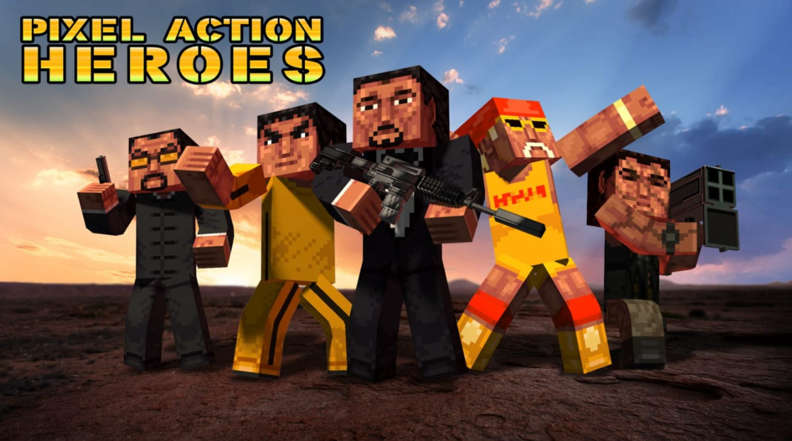 《方块世界：像素动作英雄 Pixel Action Heroes》Switch英文版NSZ下载-迦哆网创社