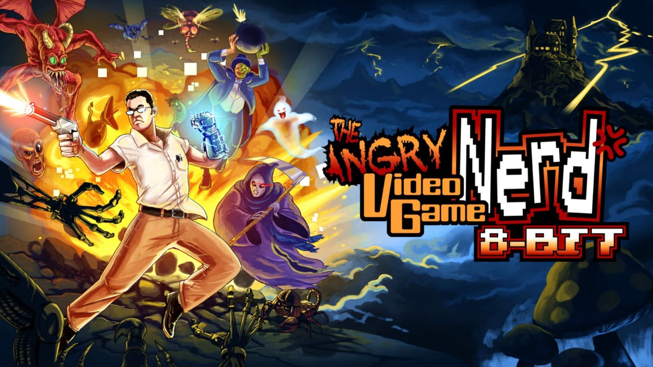 喷神大冒险 8位版丨Angry Video Game Nerd 8-bit-迦哆网创社