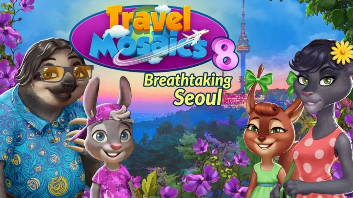 《旅行马赛克8：惊人首尔 Travel Mosaics 8: Breathtaking Seoul》Switch英文版NSP下载-迦哆网创社