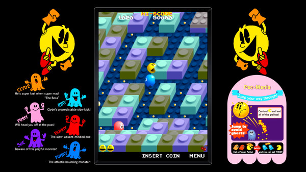《吃豆人 博物馆+/PAC-MAN MUSEUM+》PC中文版下载-含Build.20411785-迦哆网创社