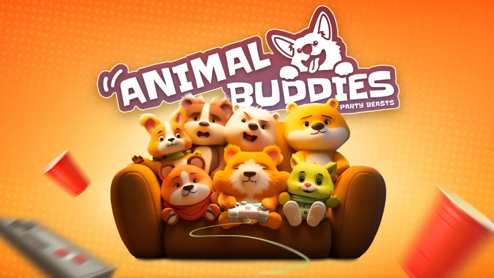 《动物伙伴-派对野兽 Animal Buddies – Party Beasts》switch英文-迦哆网创社