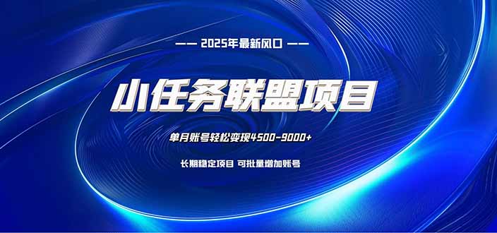 小任务联盟项目：一台电脑每天只需10分钟，轻松简单稳定-迦哆网创社