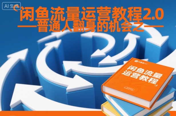 闲鱼流量运营教程2.0——普通人翻身的机会之一-迦哆网创社