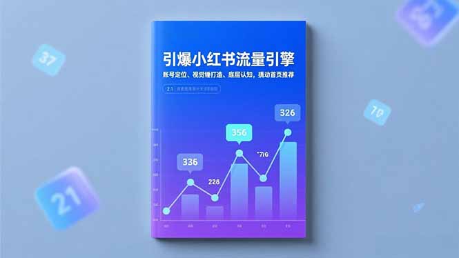 引爆小红书流量引擎,账号定位、视觉锤打造、底层认知,撬动首页推荐-迦哆网创社
