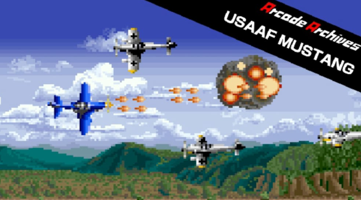 《街机：野马战机 Arcade Archives USAAF MUSTANG》Switch英文版NSP下载-迦哆网创社