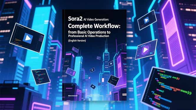 Sora2 AI视频生成的系统教程(英文版-迦哆网创社