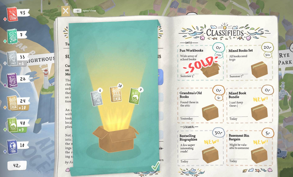 switch游戏《小小书店 Tiny Bookshop》美版中文+1.0.4补丁NSZ下载-迦哆网创社