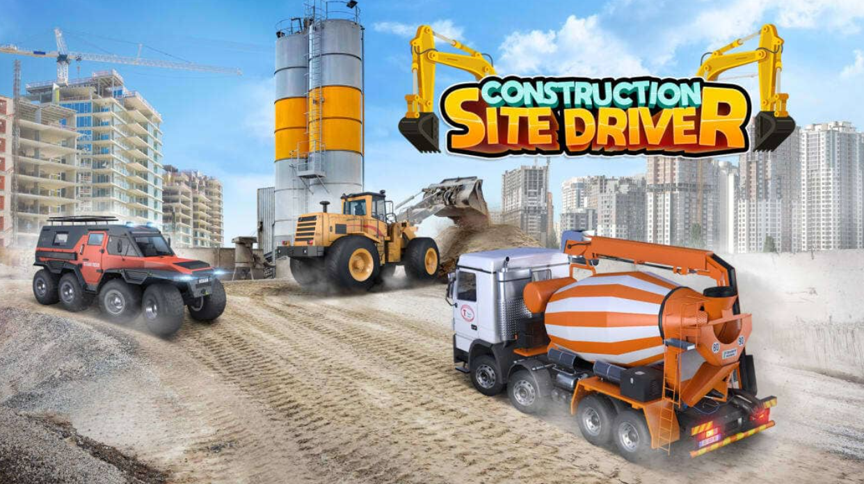 《建筑工地司机 Construction Site Driver》Switch英文版NSZ下载-迦哆网创社