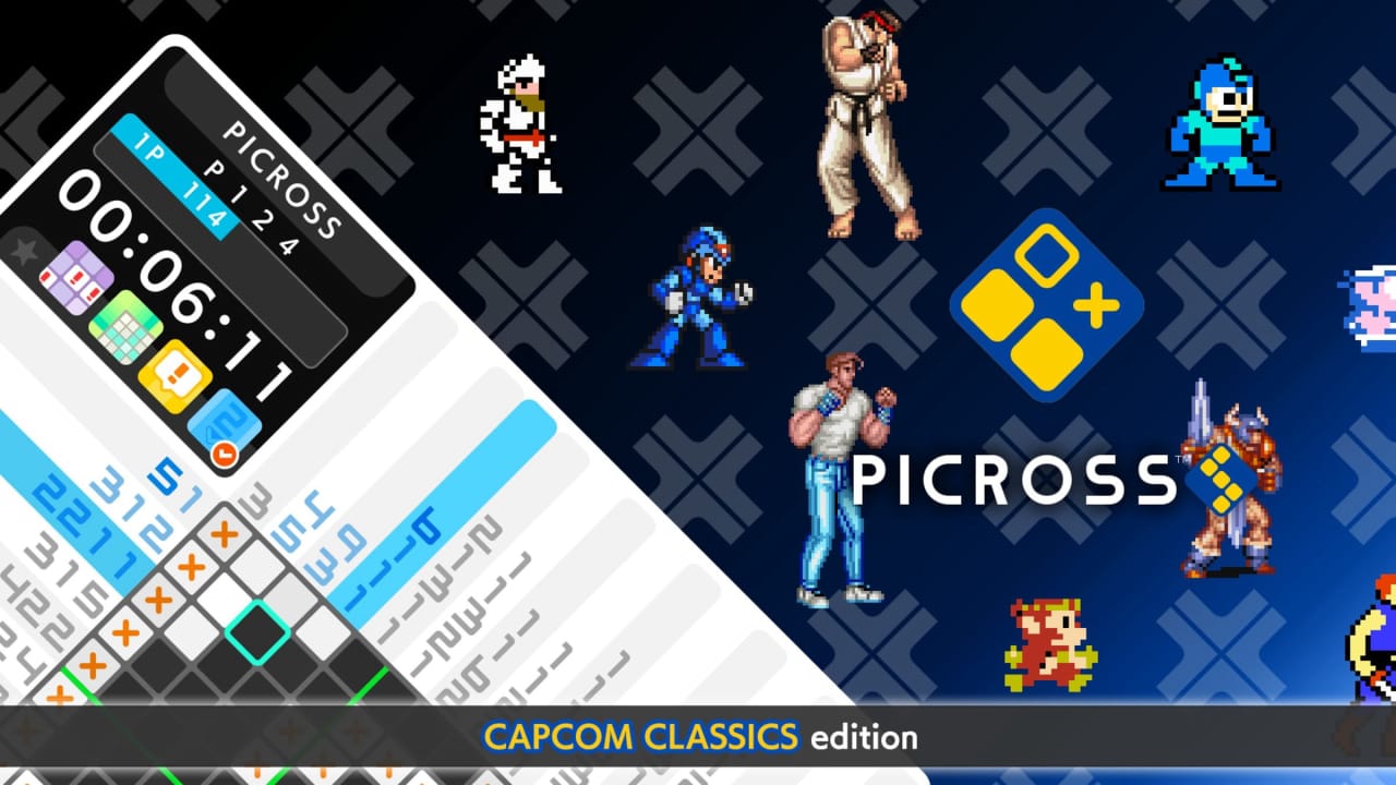 绘图方块S CAPCOM经典特别版丨PICROSS S CAPCOM CLASSICS edition-迦哆网创社