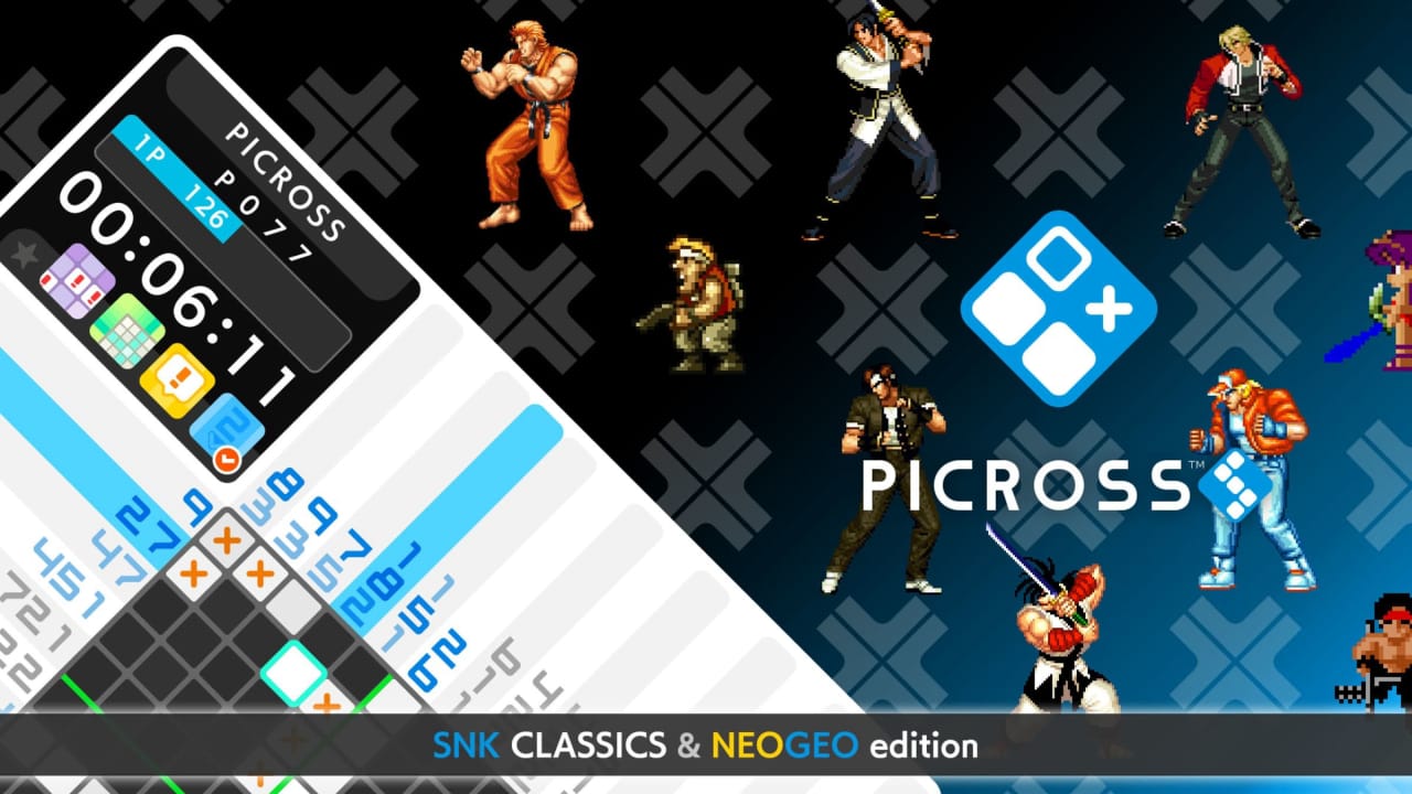 绘图方块S SNK经典＆NEOGEO丨PICROSS S SNK CLASSICS ＆ NEOGEO edition-迦哆网创社