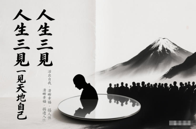 人生三见一见天地见众生见自己，活出自我拥有清晰幸福人生，搞透人性-迦哆网创社