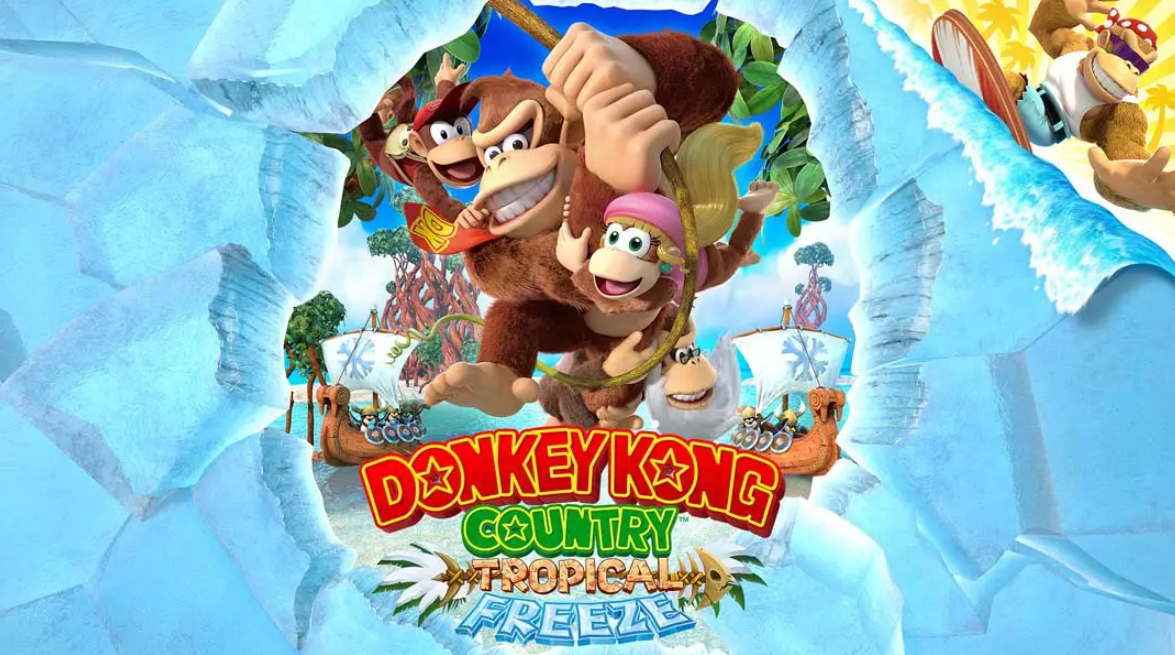 《大金刚：热带寒流 Donkey Kong Country: Tropical Freeze》Switch英文版NSP下载 – 含1.0.2补丁-迦哆网创社