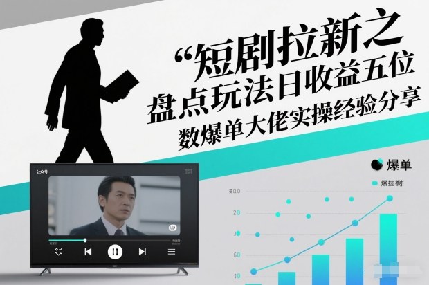 短剧拉新之盘点玩法日收益五位数爆单大佬实操经验分享-迦哆网创社