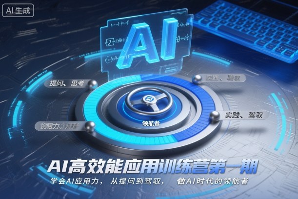 AI高效能应用训练营第一期，学会AI应用力，从提问到驾驭，做AI时代的领航者(更新)-迦哆网创社