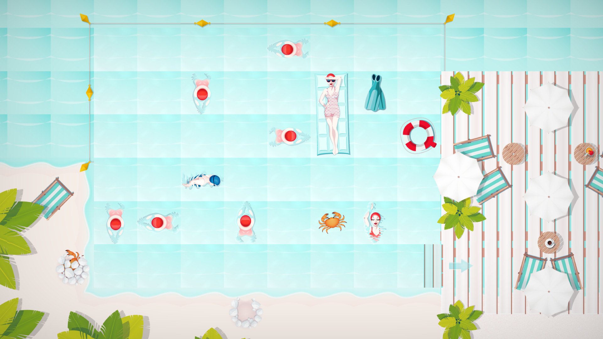 《泳池逃生 Swim Out》Switch中文版NSP下载 – 含1.4.1补丁-迦哆网创社