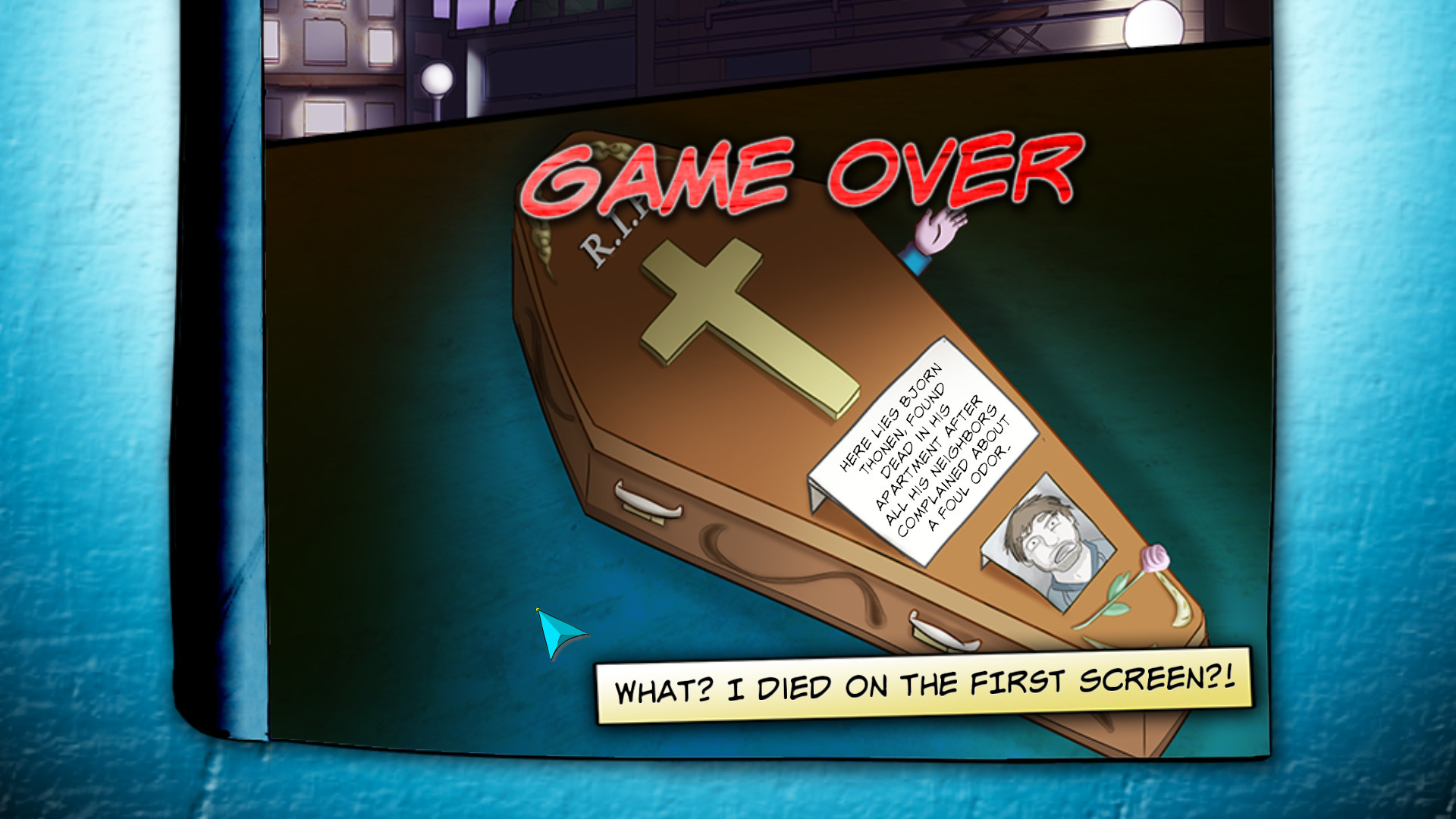 《德米特里：玩世不恭大冒险 Demetrios – The BIG Cynical Adventure》Switch英文版NSP下载 – 含1.0.1补丁-迦哆网创社