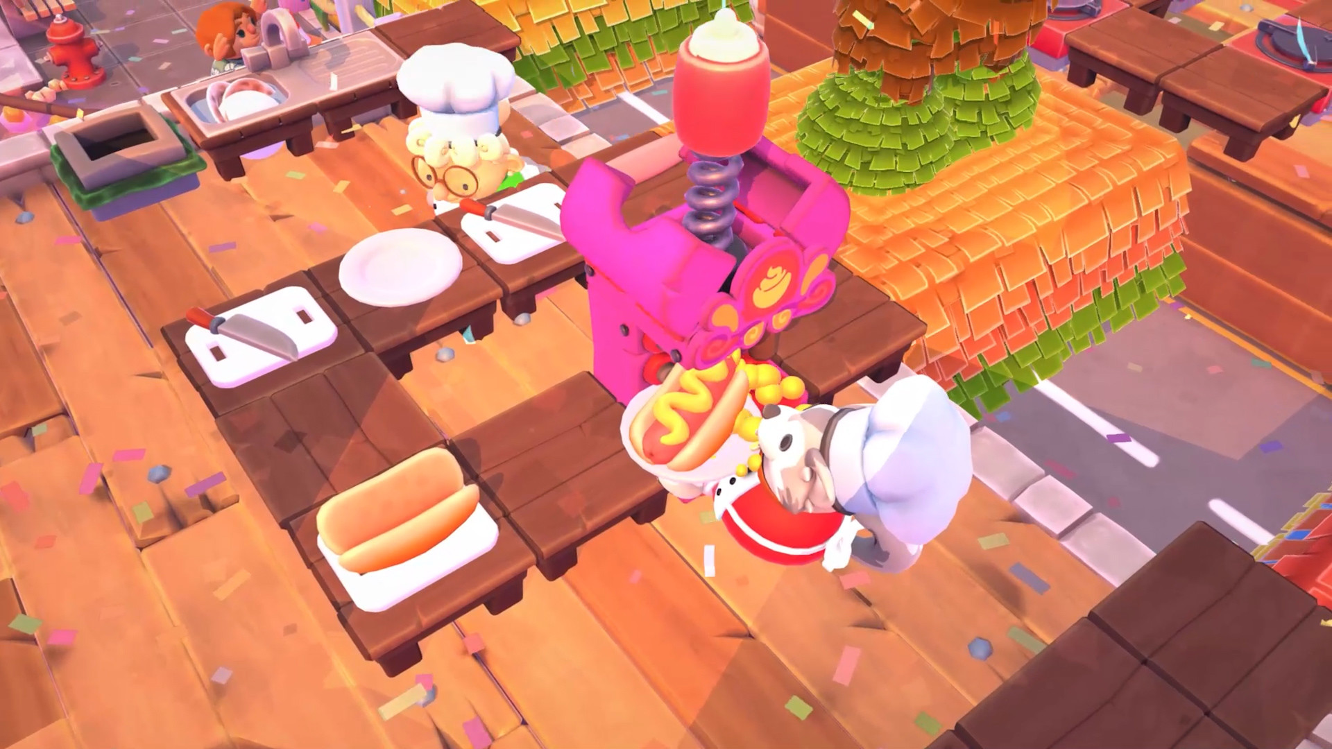 《煮糊了2 分手厨房2 Overcooked2》Switch美版中文版NSP下载 – 含1.0.19补丁+5DLC-迦哆网创社