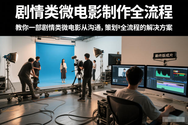 剧情类微电影制作全流程，教你一部剧情类微电影从沟通，策划到拍摄制作全流程的解决方案-迦哆网创社