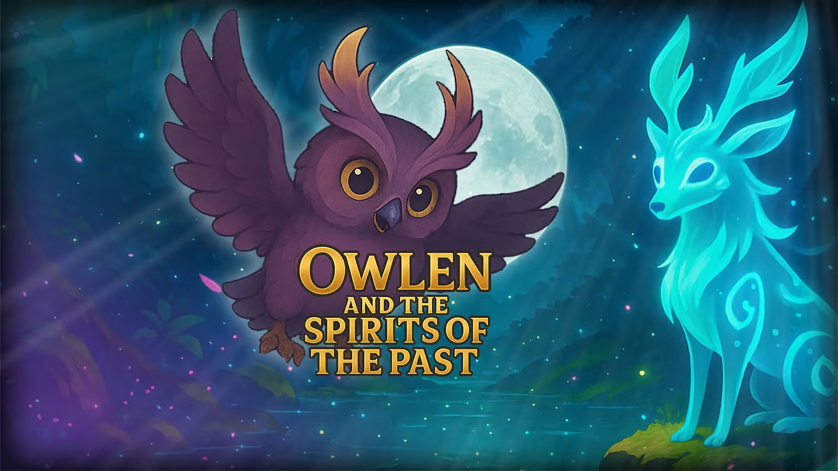 猫头鹰与过去的幽灵 .Owlen and the Spirits of the Past 英语-迦哆网创社