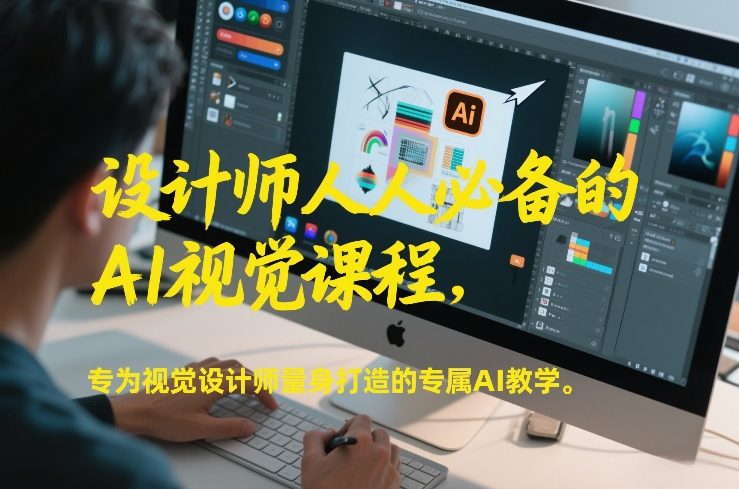 设计师人人必备的AI视觉课程，专为视觉设计师量身打造的专属AI教学-迦哆网创社