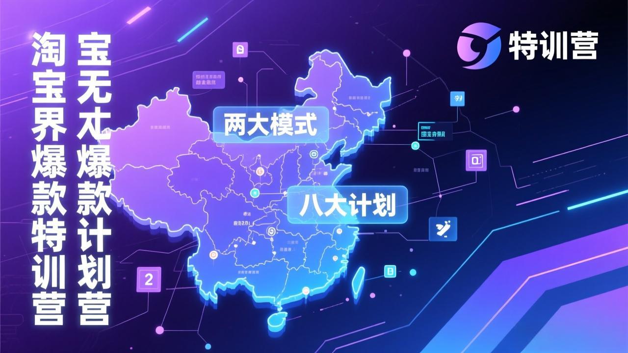 淘宝无界爆款训练营：2026年1月杭州线下高端集训课，3天构建两大模式八大计划体系-迦哆网创社