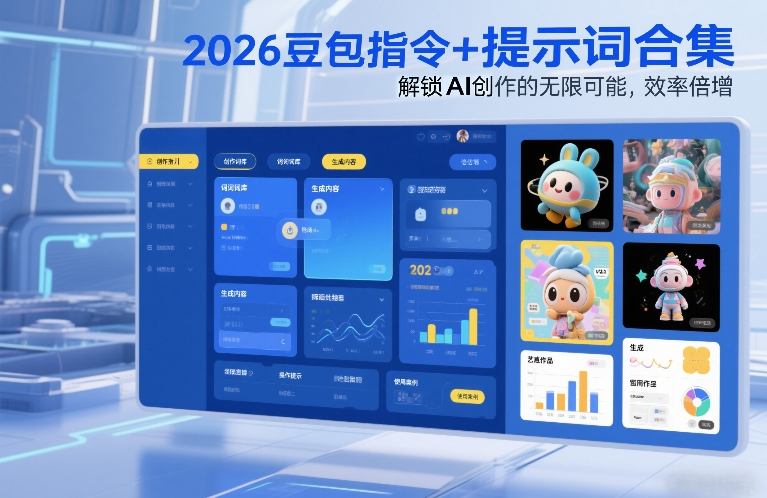 2026豆包指令+提示词合集，解锁AI创作的无限可能，效率倍增-迦哆网创社