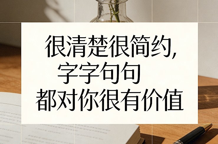 付费文章：很清楚很简约，字字句句都对你很有价值-迦哆网创社
