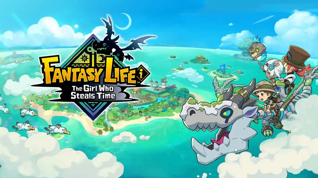 【美版】幻想生活ｉ 转圈圈的龙和偷取时间的少女 .FANTASY LIFE i: The Girl Who Steals Time 中文-迦哆网创社