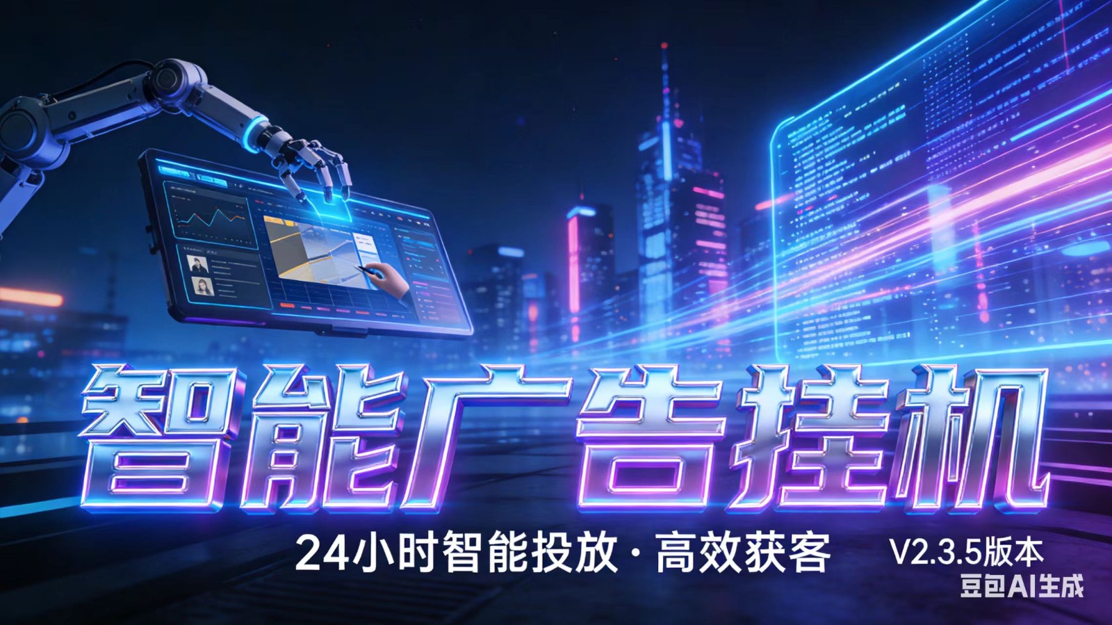 AI 广告云挂机 · 全域流量变现平台-迦哆网创社