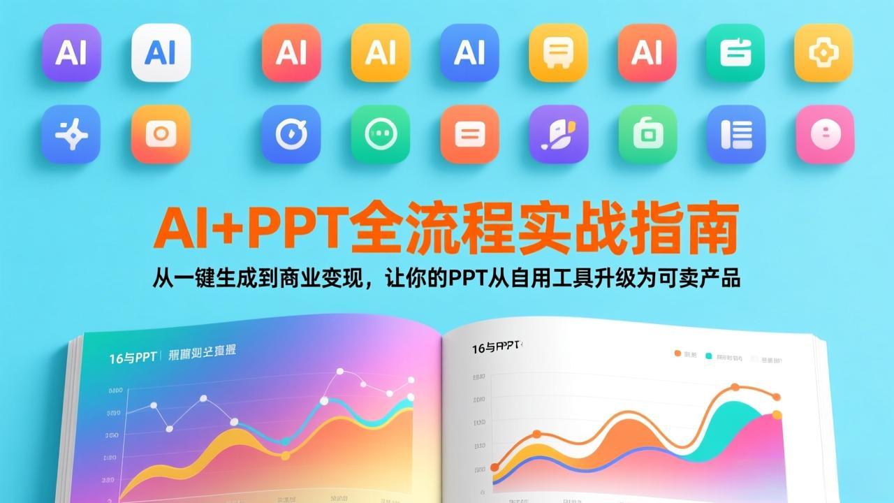AI+PPT全流程实战指南：从一键生成到商业变现，让你的PPT从自用工具升级为可卖产品-迦哆网创社