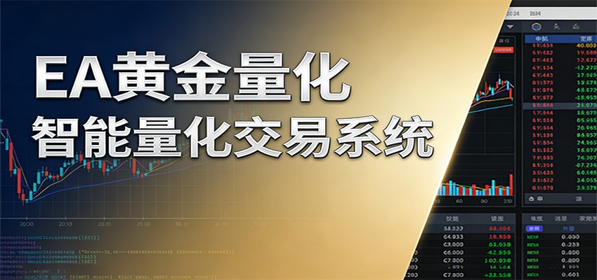 稳盈型黄金EA量化交易系统，全程无需人工盯盘，系统精准捕捉市场信号-迦哆网创社