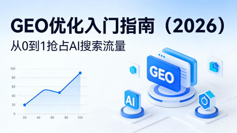 【最新】GEO优化入门指南(2026)，从0到1抢占AI搜索流量-迦哆网创社