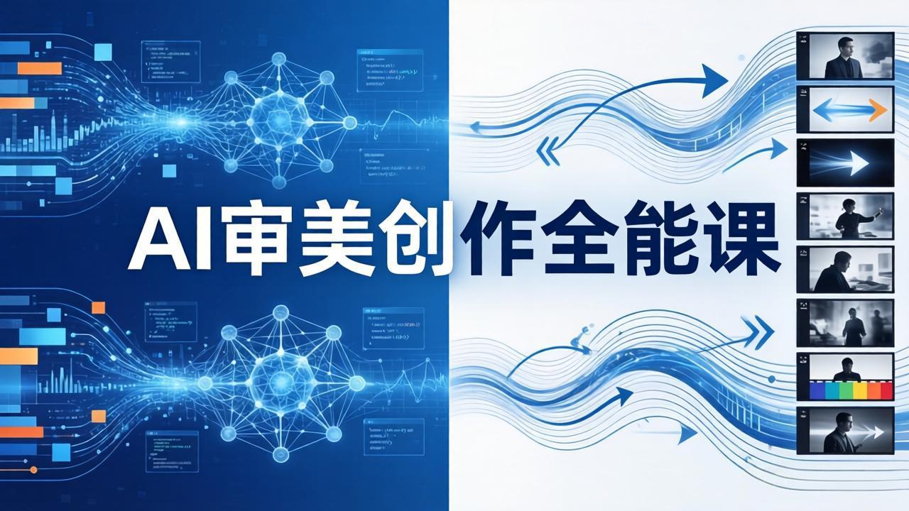AI审美创作全能课：MJ+Seedance+模型训练+影视分镜+编剧，一站式掌握AI艺术创作-迦哆网创社