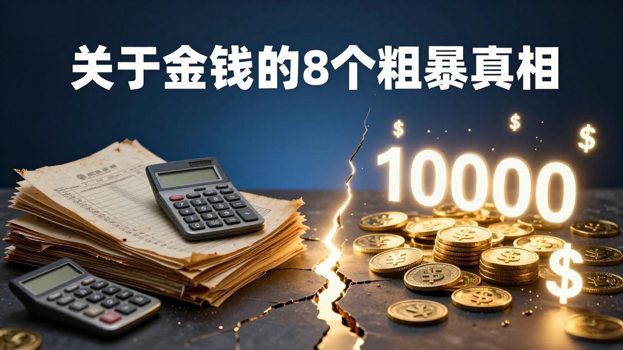 付费文章：关于金钱的 8 个粗暴真相，彻底重塑你的赚钱思维与财富认知-迦哆网创社