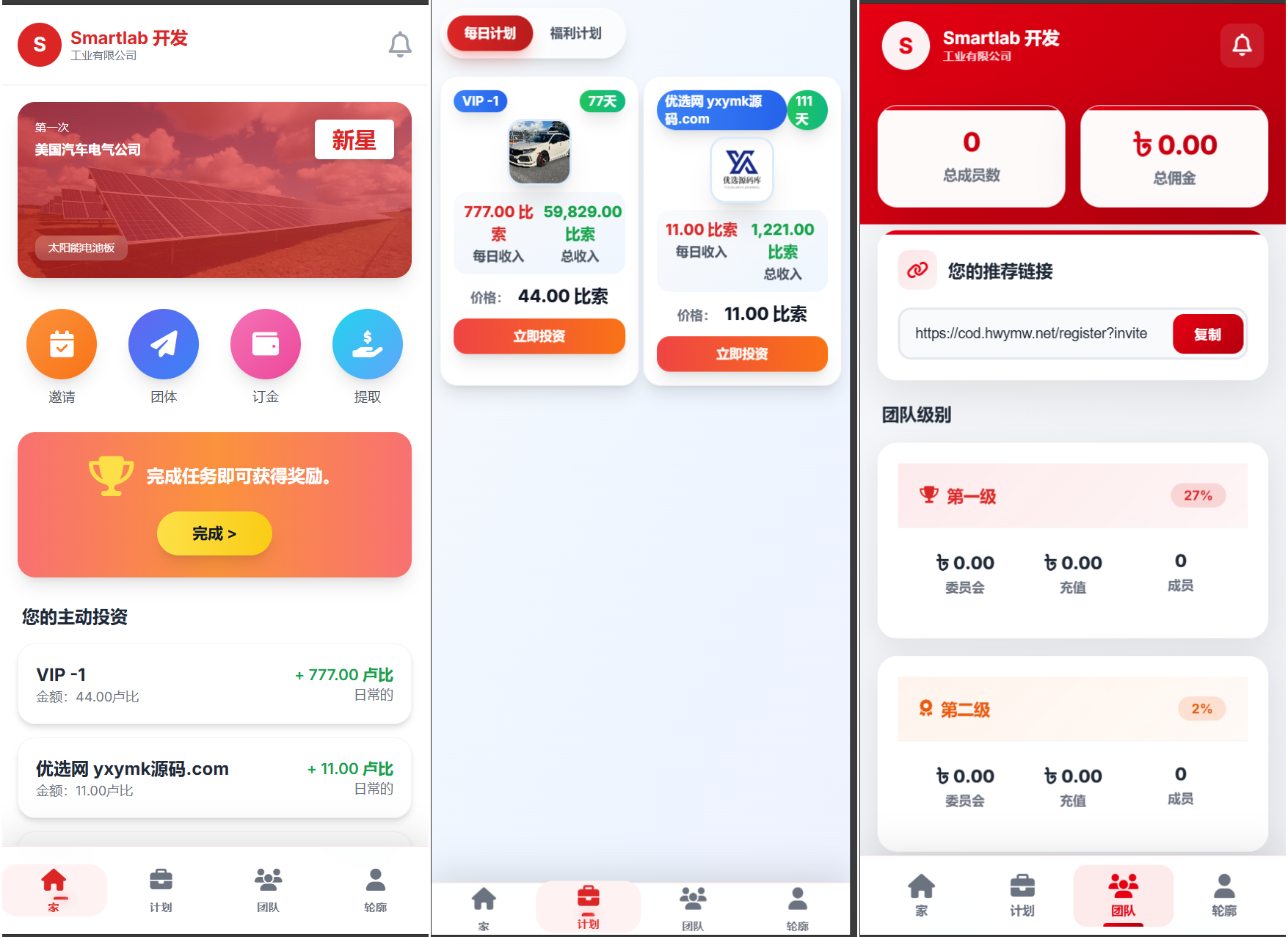 海外汽车电气投资理财源码/三级分销/可自定义产品-迦哆网创社