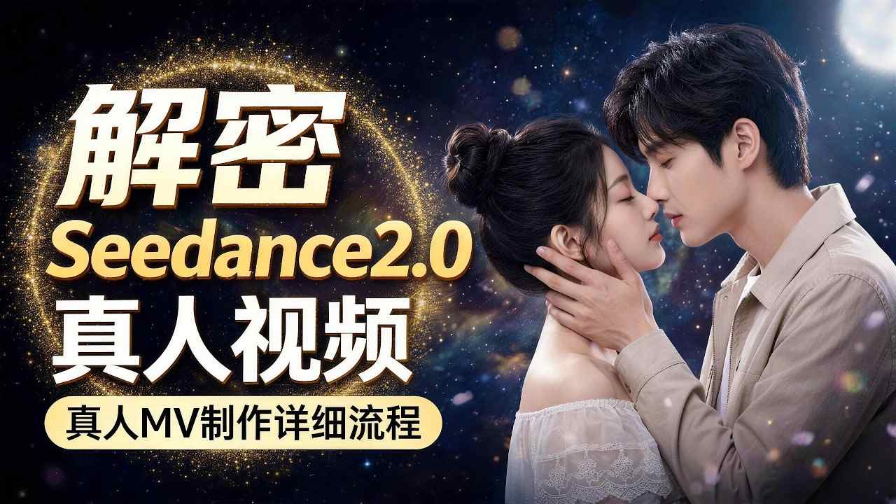 Seedance 2.0解密教程：零基础制作真人MV全流程-迦哆网创社