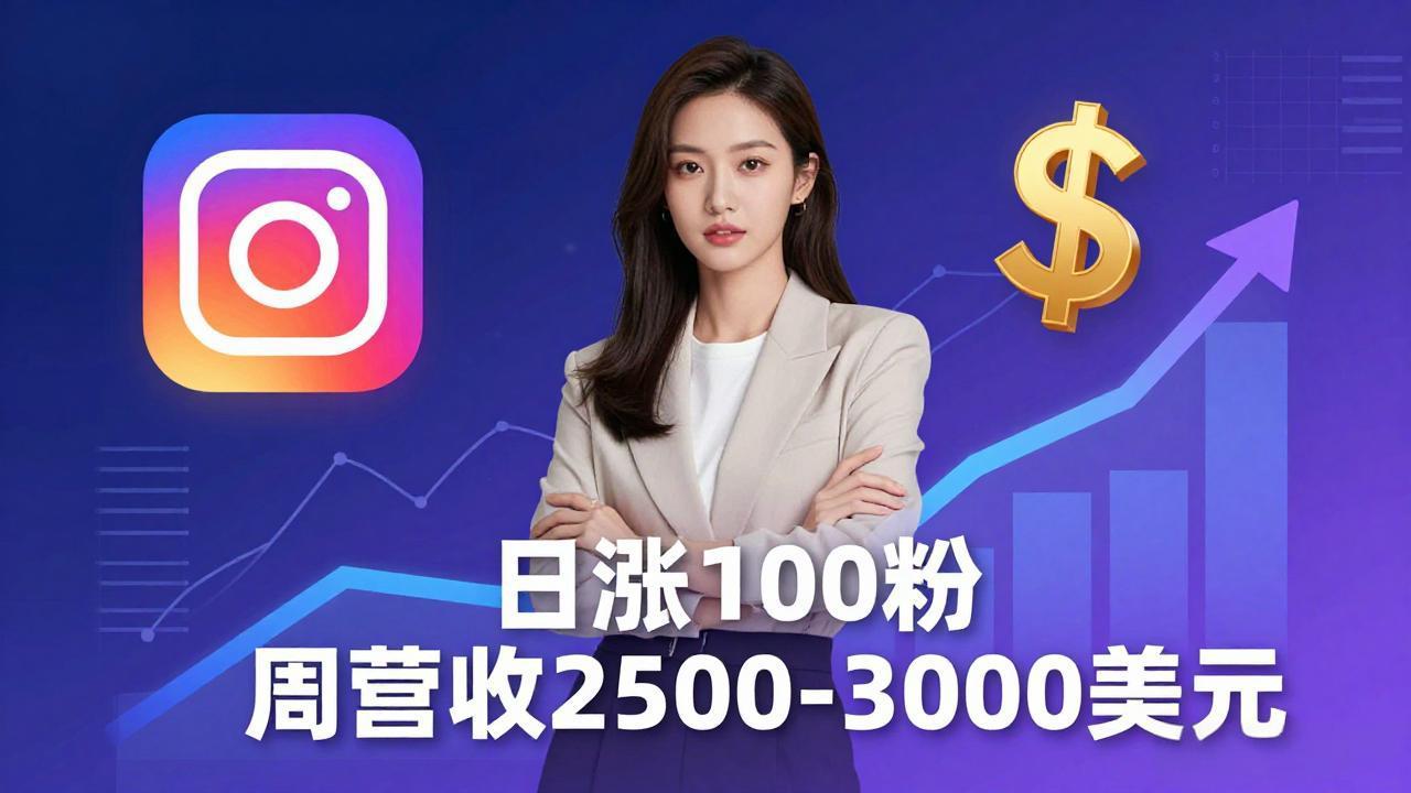 想做数字产品？Sheri亲授：日涨100粉、每周2500至3000美元的营收，Instagram躺着赚-迦哆网创社