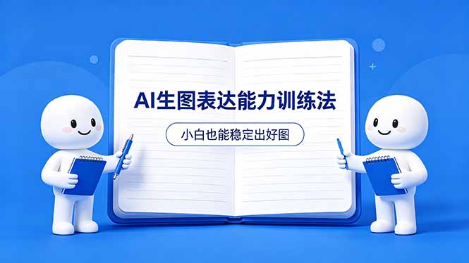 AI生图不是做漂亮图，而是表达能力。这套方法让小白也能稳定出好图-迦哆网创社