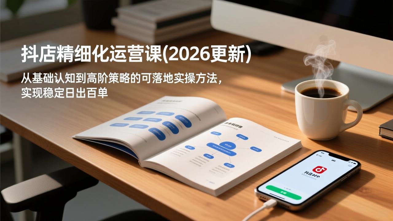抖店精细化运营课(更新5月-迦哆网创社