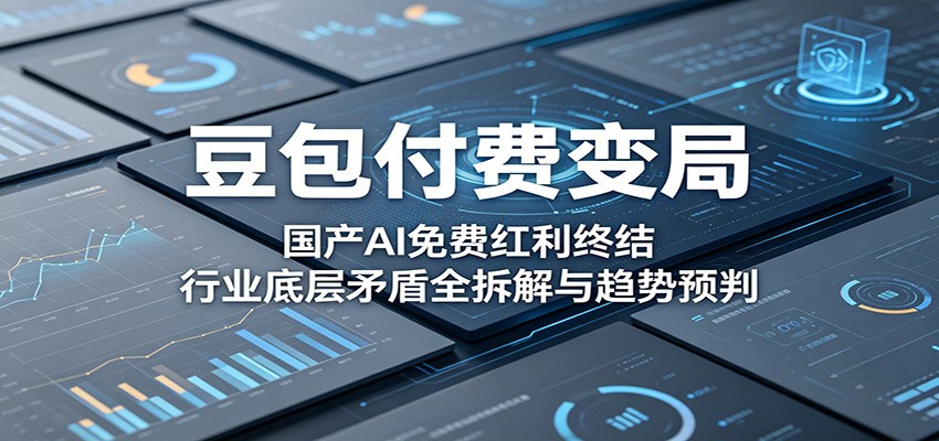 豆包付费变局：国产AI免费红利终结，行业底层矛盾全拆解与趋势预判-迦哆网创社