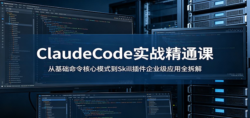 ClaudeCode实战精通课：从基础命令核心模式到Skill插件企业级应用全拆解-迦哆网创社