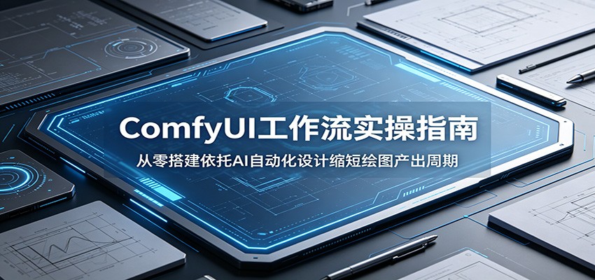 ComfyUI 工作流实操指南:从零搭建依托AI自动化设计缩短绘图产出周期-迦哆网创社