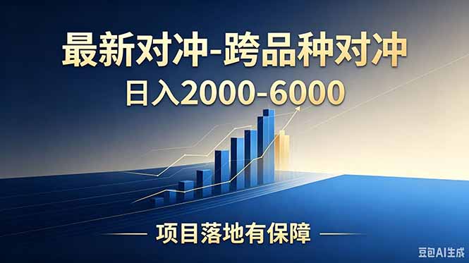 跨品种对冲震撼首发！日收益2000-6000+，项目绿色长久，安全稳健，合规靠谱，可批量放大-迦哆网创社