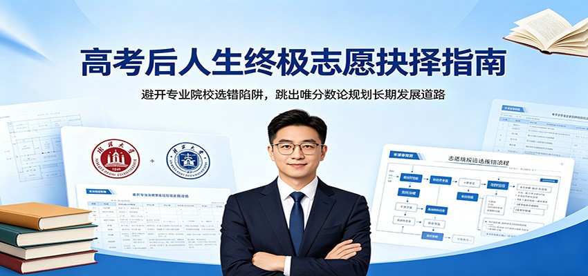 高考后人生终极志愿抉择指南:避开专业院校选错陷阱,跳出唯分数论规划长期发展道路-迦哆网创社