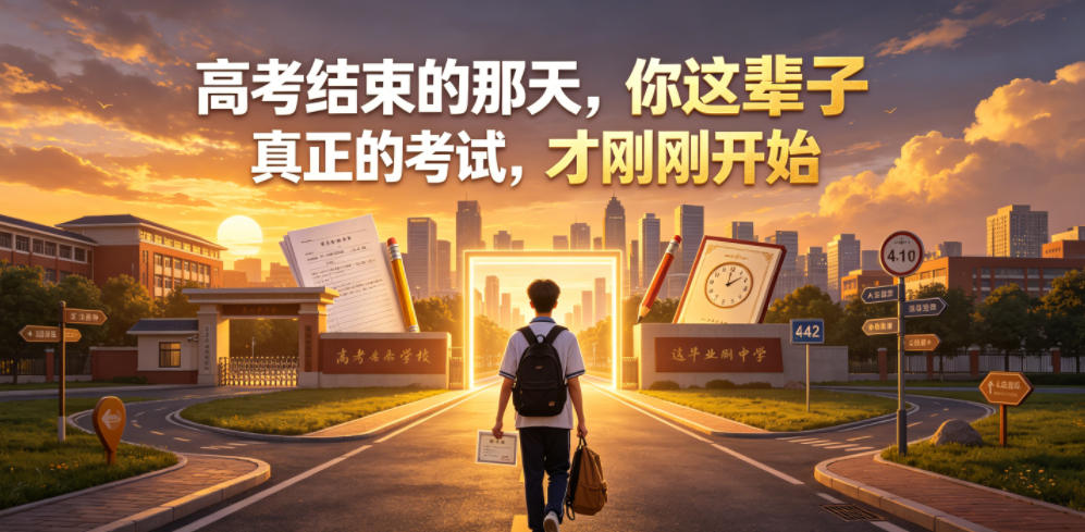 付费文章：高考结束的那天，你这辈子真正的考试，才刚刚开始-迦哆网创社