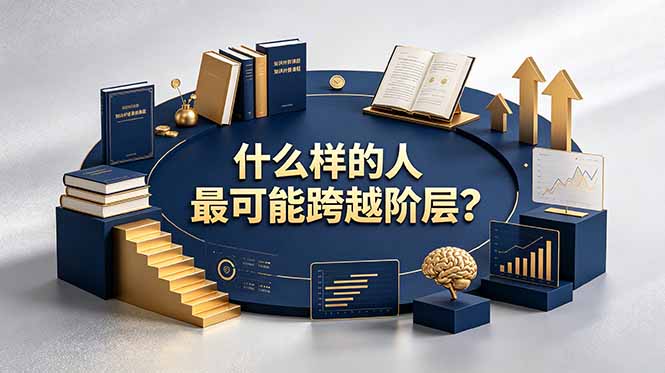 付费文章:什么样的人最可能跨越阶层?具备这五种特质,普通人也能顺利跨越阶层-迦哆网创社